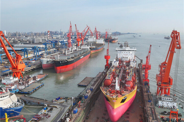 Shipbuilding industry in Chongchuan sees 23.1% growth in 2024