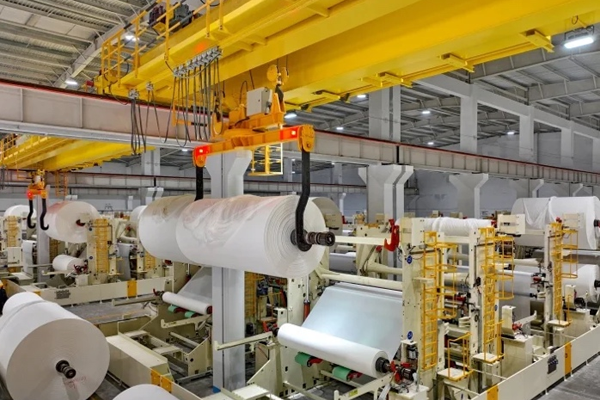 World's largest production base for daily use paper in Rudong starts operating