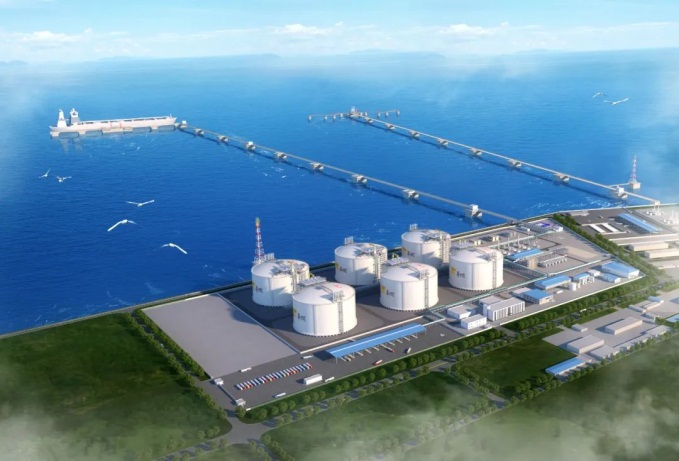 New LNG terminal project breaks ground at Yangkou Port