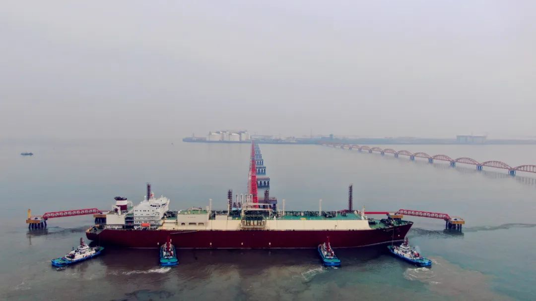 PetroChina Jiangsu LNG Terminal welcomes this year's 33rd vessel from Qatar
