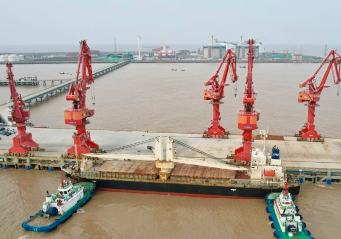 Yangkou Port enhances its service capabilities for industries