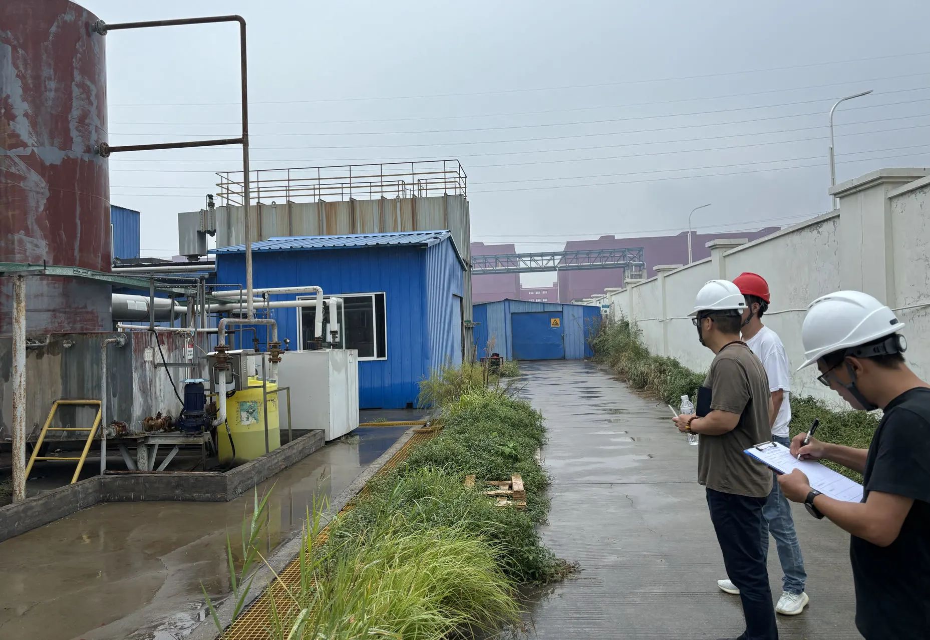 Safety, environmental inspections enhance precautions in Yangkou Chemical Industrial Park