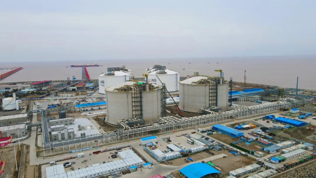 GCL Huidong LNG Receiving Station in Yangkou Port moves toward completion