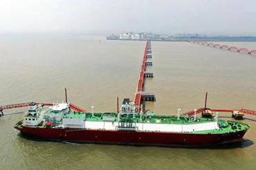 LNG terminal at Yangkou Port seeks green future