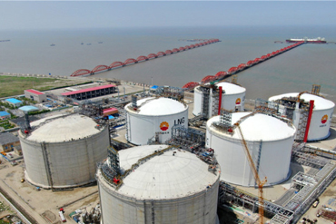 In pics: PetroChina Jiangsu LNG Terminal expands
