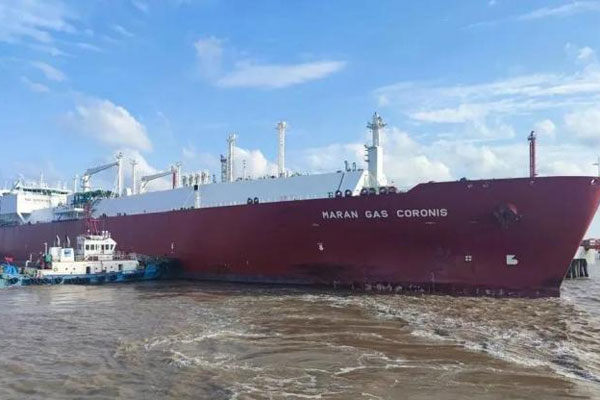 Yangkou Port ships in more LNG tankers for winter supplies