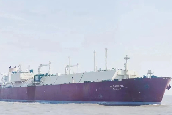 Yangkou Port receives Lunar New Year's first LNG tanker 