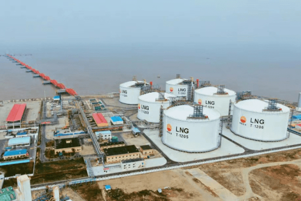 Jiangsu LNG Terminal receives 38 tankers in H1