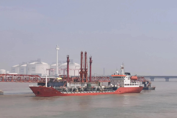 Yangkou Port receives 500th acrylonitrile tanker