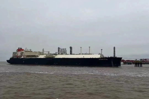 Yangkou port welcomes first LNG tanker of year