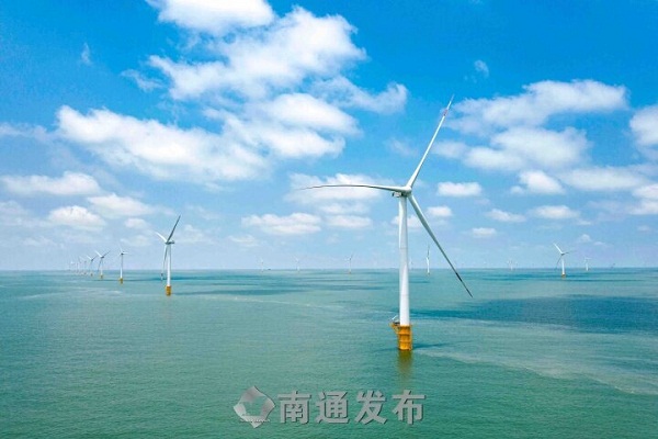 Electricity generated by Nantong's offshore wind farms up 7.8%