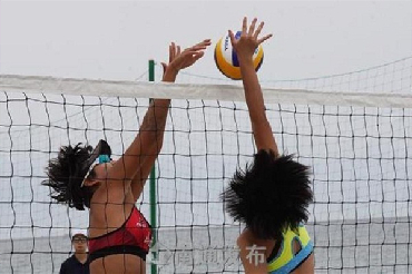 Qidong round of U19 beach volleyball championship concludes