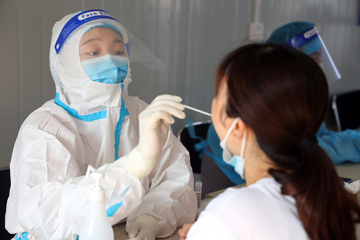 Designated sites providing 24-hour nucleic acid sampling service in Qidong