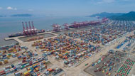 Ningbo-Zhoushan Port sees record monthly high for throughput