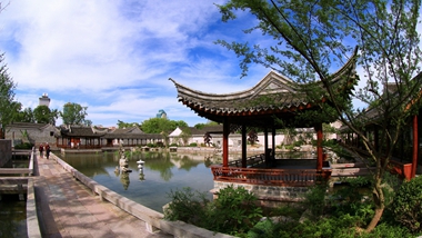 Tour in Tianyige Museum & Moon Lake Scenic Spot