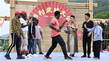 Martial arts play role in rural revitalization