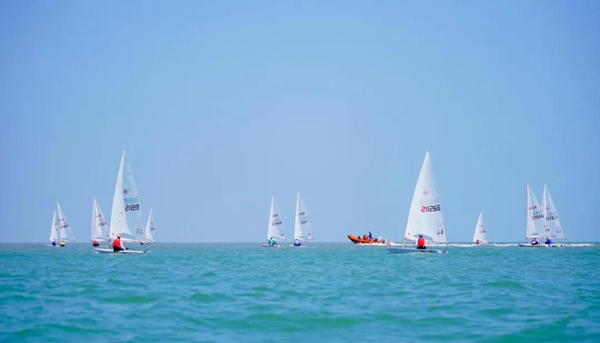 Xiangshan hosts sailing contests of 14th National Games