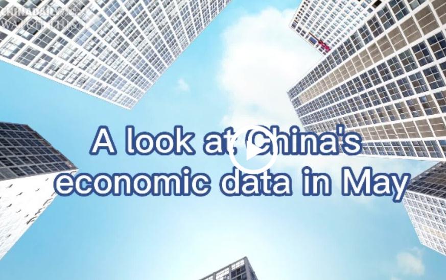 A look at China's economic data in May