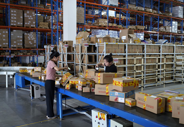 China continues to have booming, growing parcel delivery