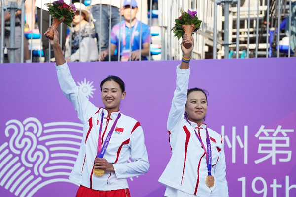 Chinese athletes win seven golds in Ningbo
