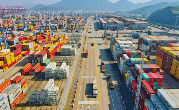 Ningbo Zhoushan Port opens new BRI shipping route