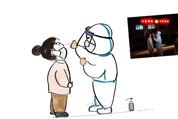 Cartoons depict Ningbo medical workers' fight against COVID-19