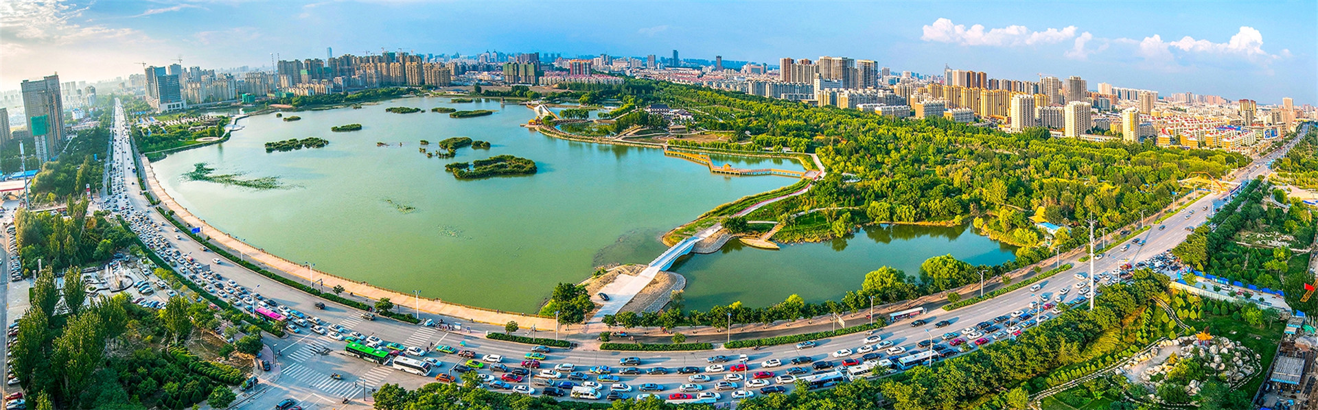 Overview of Yinchuan city
