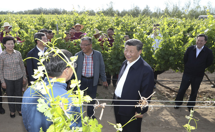 Xi: Prioritize livelihoods, ecology
