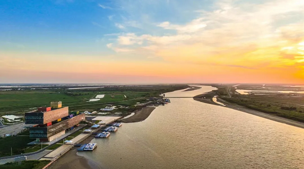 Self-driving tour route along Yellow River in Dongying