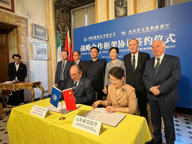Shandong promotes culture, tourism in Italy