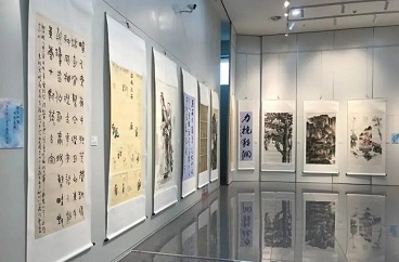 Jining calligraphy, paintings on display at national exhibition