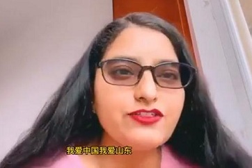 Spring Festival greetings from Pakistani teacher in Jining