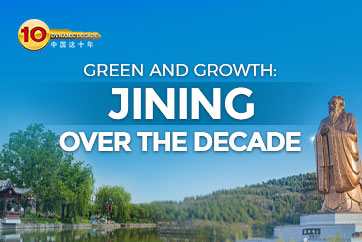 Green and Growth: Jining over the decade