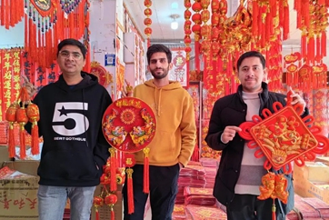 International students experience Chinese culture in Jinxiang, Jining