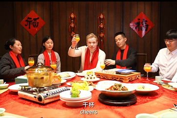 Chinese New Year traditions delight expat in Jining