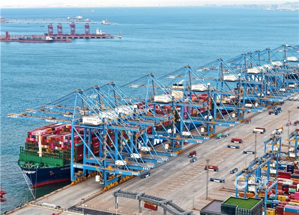 5 years on: SPG enhances Qingdao's role as intl shipping center