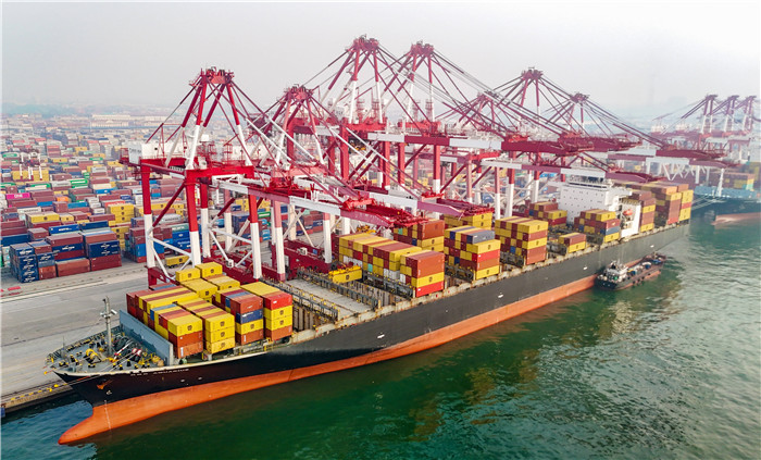 Qingdao Port's trade with Africa surges