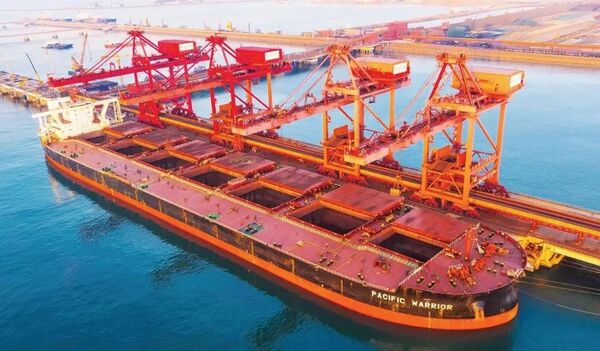 Terminal of Qingdao Port breaks world record for 27th time