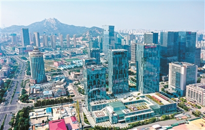 Qingdao builds modern industrial city