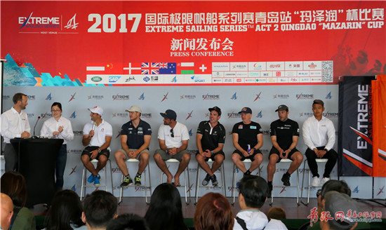 2017 Extreme Sailing Series Act 2 opens in Qingdao