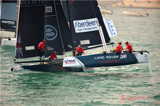 In pics: fast and furious in Fushan Bay