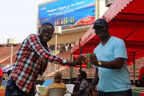 Tsingtao beer festival held in Liberia