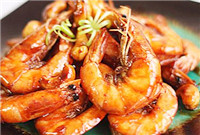 Braised prawns (油焖大虾/You Men Da Xia)