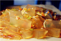 Qingdao bean jelly (青岛凉粉/Qingdao Liang Fen)