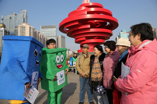 Shinan officially implements garbage sorting regulations