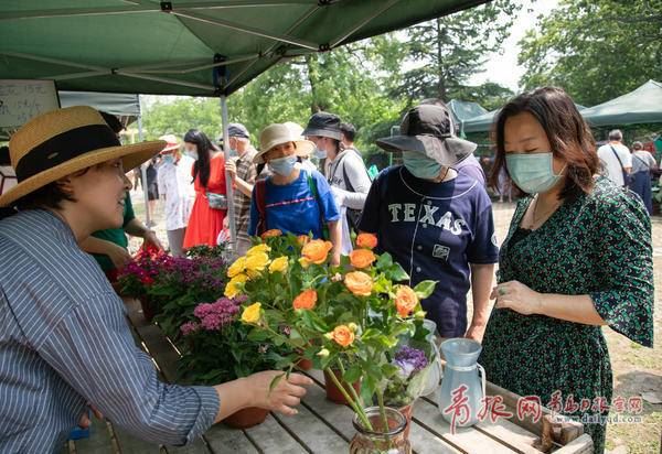 Qingdao opens first horticultural market in Zhongshan Park