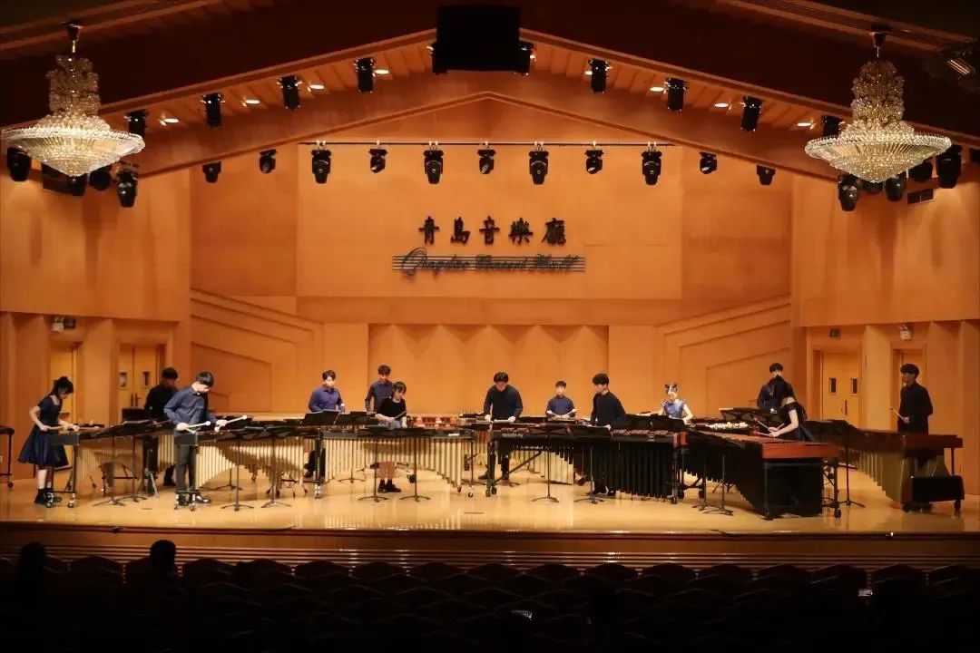 Qingdao's percussion center promotes young percussionists