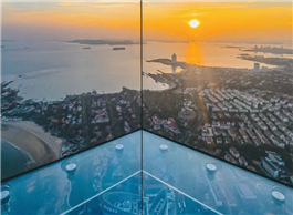 Haitian Center affords mesmerizing views over Qingdao