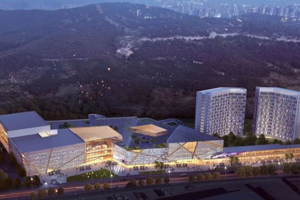 New shopping complex under construction in Qingdao FTZ