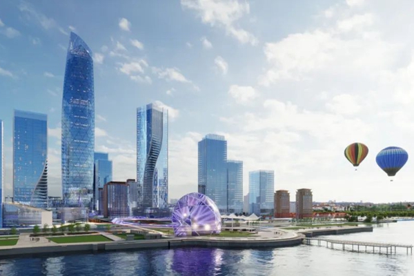 Qingdao WCNA's metaverse-themed plaza unveils renderings